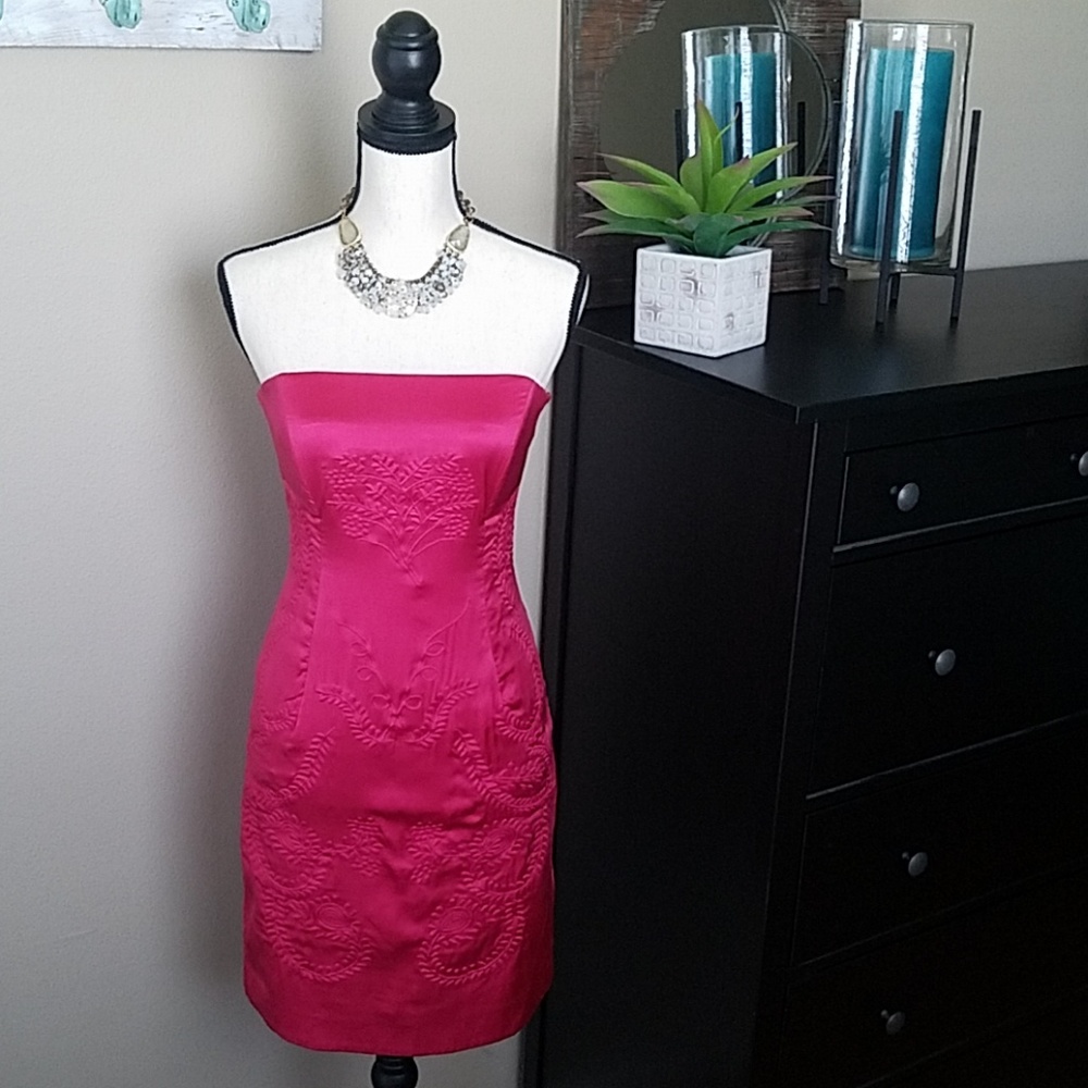 Cocktail Corset Dress Nicole Miller Collection